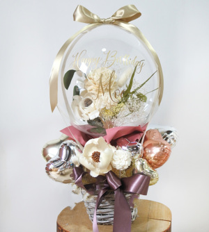 開店・開院・周年祝い・誕生日】☆店名・医院名入り フラワーバルーン