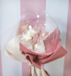 【開店・開院・周年祝い・誕生日】ミニフラワーバルーン　ピンク（壁掛けタイプ）【送料込み】