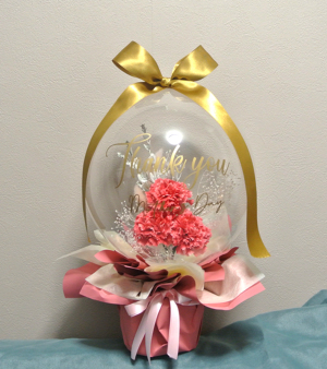 �y��̓��v���[���g�t�����[�o���[��2026�zThank you Mother's Day�@�J�[�l�[�V�����@���b�h�i���^�C�v�j�y�������݁z�@�����ʌ���